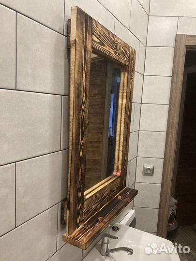 Мебель из поддонов зеркало
