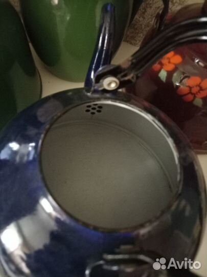 Чайники эмалированные СССР