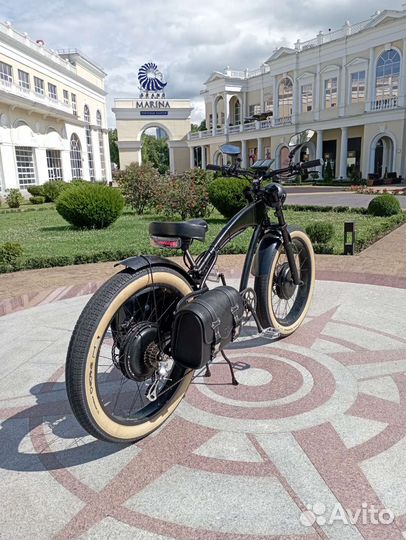 Американский кастомный полноприводный электобайк