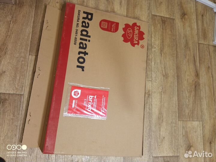 Радиатор системы охлаждения toyota RAV 4