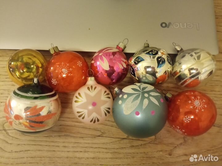 Елочные игрушки СССР