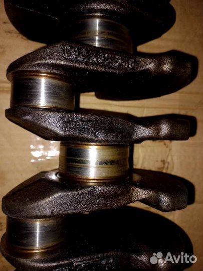 Коленвал для Opel Astra G X16SZ; X16XEL, 90467348