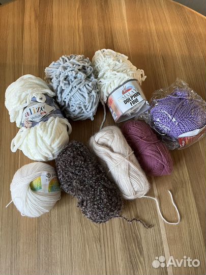 Пряжа пакетом