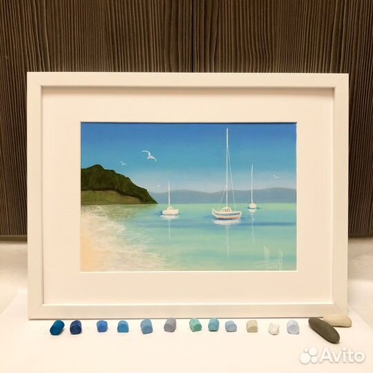 Картины сухой пастелью