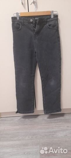 Джинсы утепленные для девочки 134