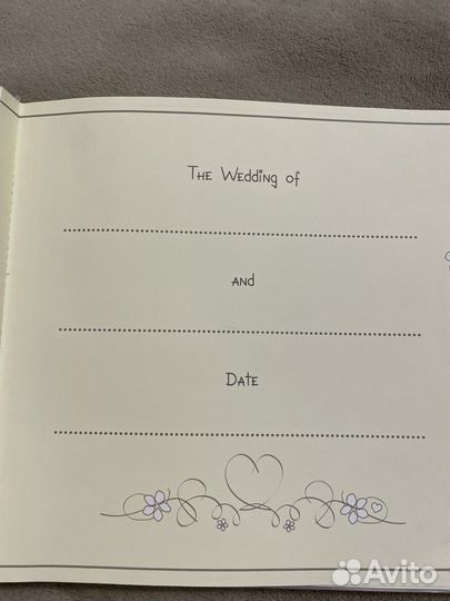 Свадебный фотоальбом