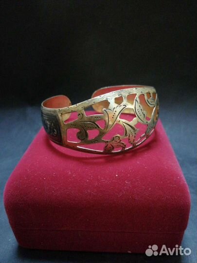 Серебряный браслет СССР