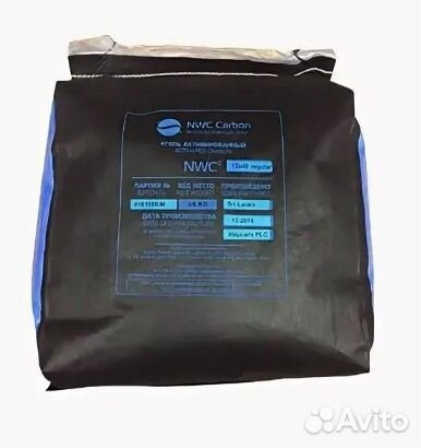 Уголь кокосовый мешок 12x40 25 кг NWC Carbon