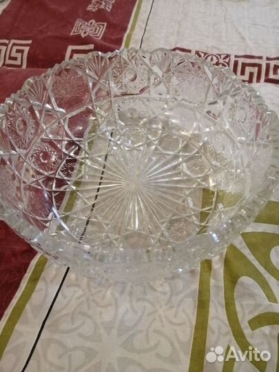 Хрустальная салатница