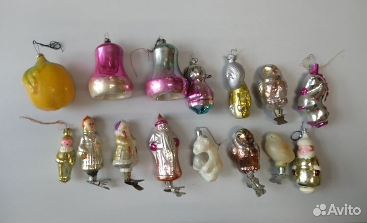 Елочные игрушки СССР