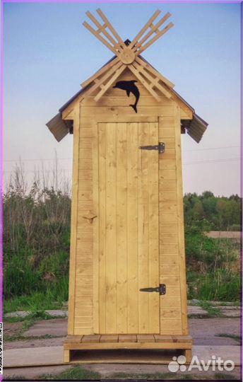 Уличный туалет прямоугольник QJK