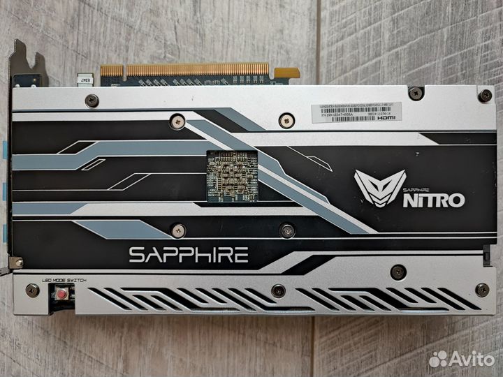 Видеокарта Sapphire AMD Radeon RX 470 nitro+ 8Гб