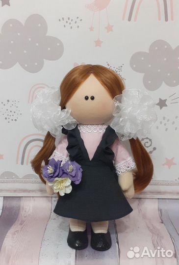 Кукла-тильда последний звонок