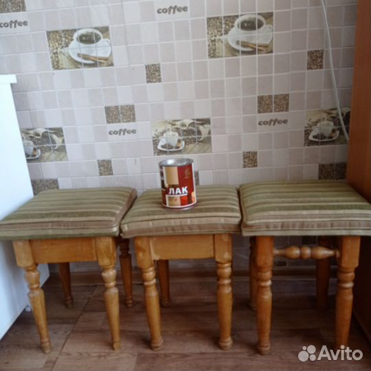 Табуретки для кухни деревянные