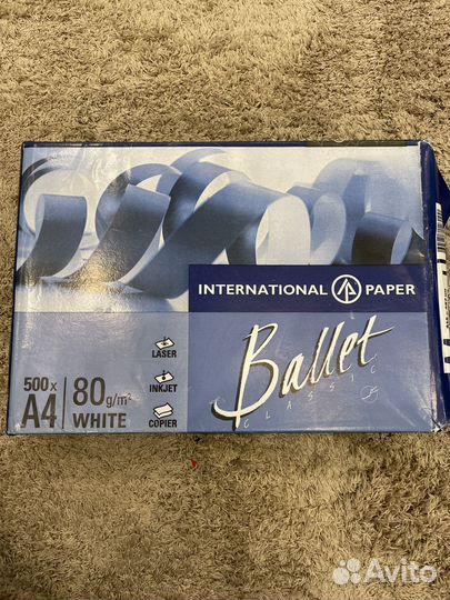 Офисная бумага a4