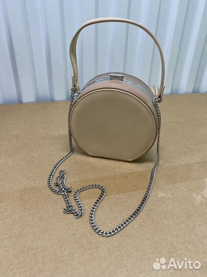 Сумка женская круглая zara