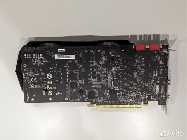 Видеокарта nvidia GTX 970 oc