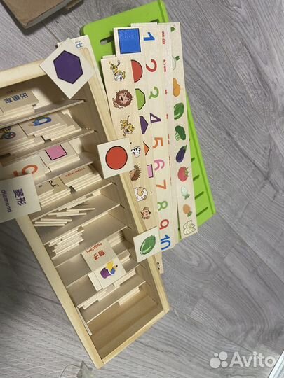 Сортер деревянный