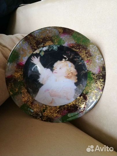 Декоративная тарелочка отличный подарок