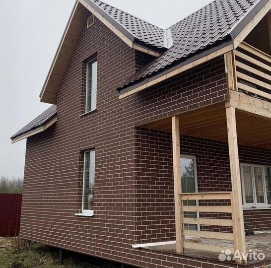 Фасадные панели под кирпич
