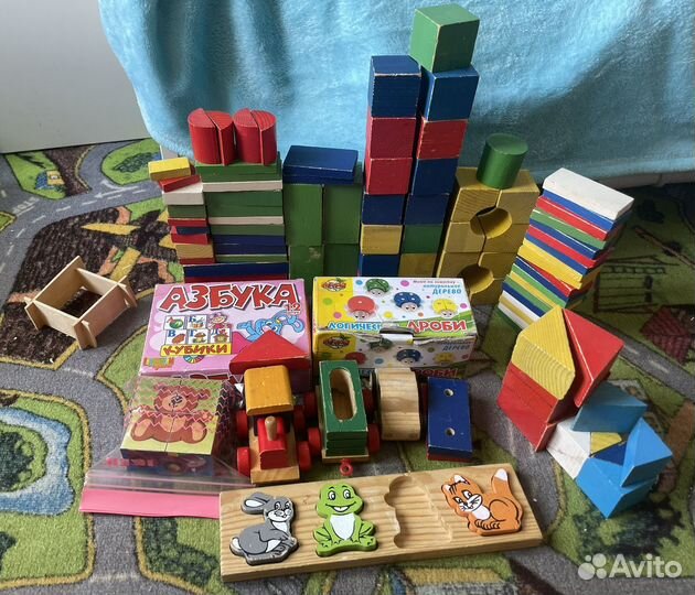 Развивающий кубик