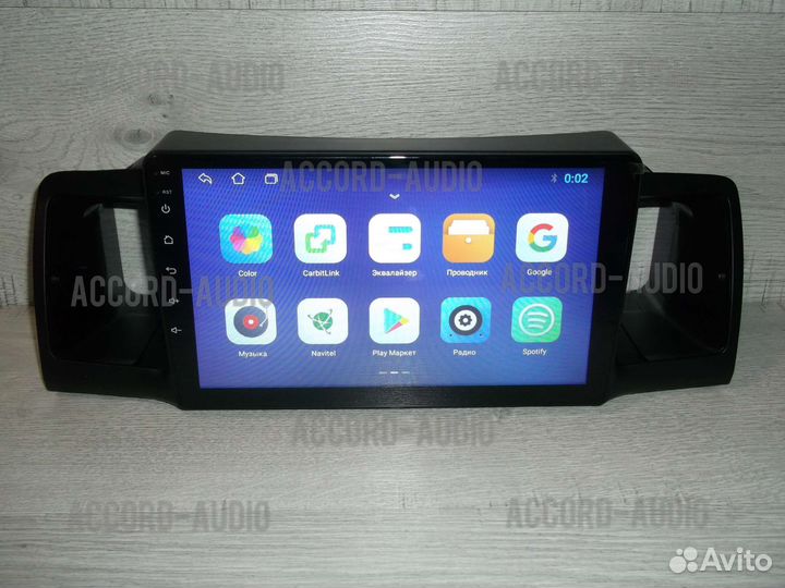 Магнитола Toyota Corolla e120 Android GPS