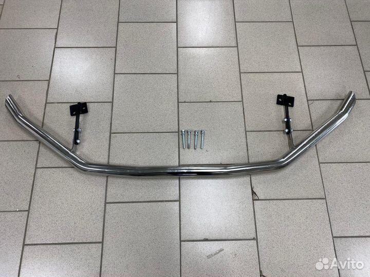 Защита переднего бампера одинарная LADA Vesta SW