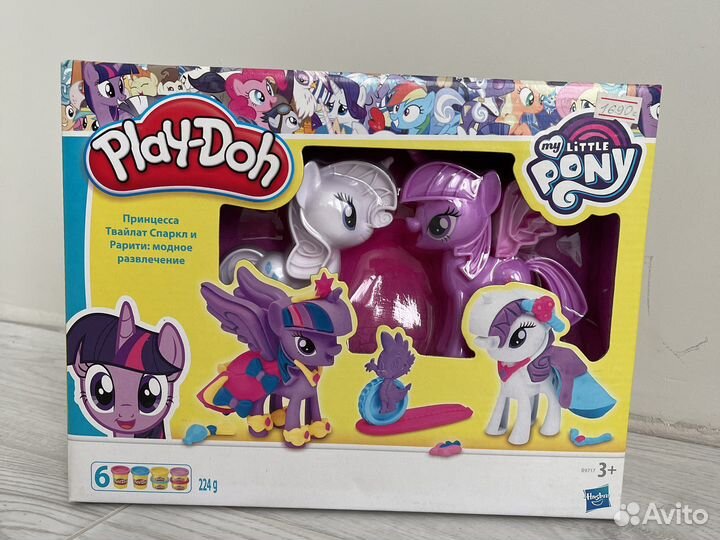 Пластилин Play-Doh My Little Pony (Плей ло)