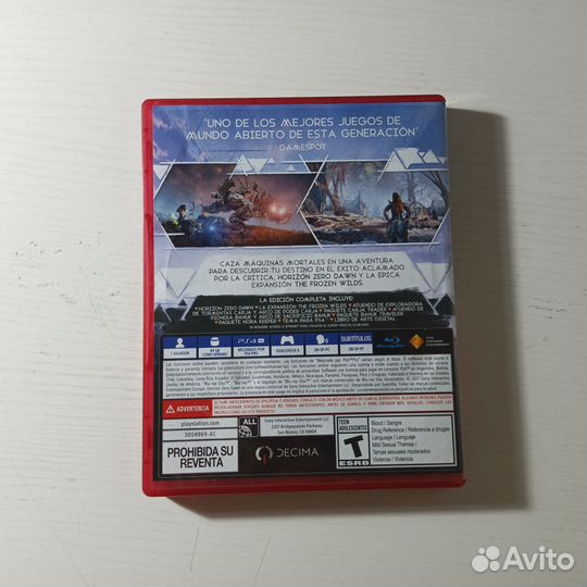 Horizon zero dawn complete edition ps4