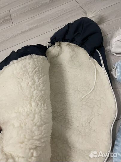 Зимний конверт в коляску