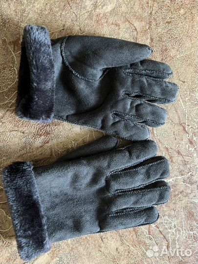 Перчатки мужские на меху