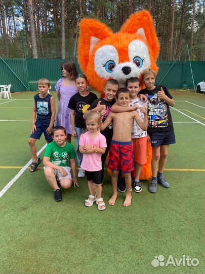 Ростовой костюм лисенок двухметровый