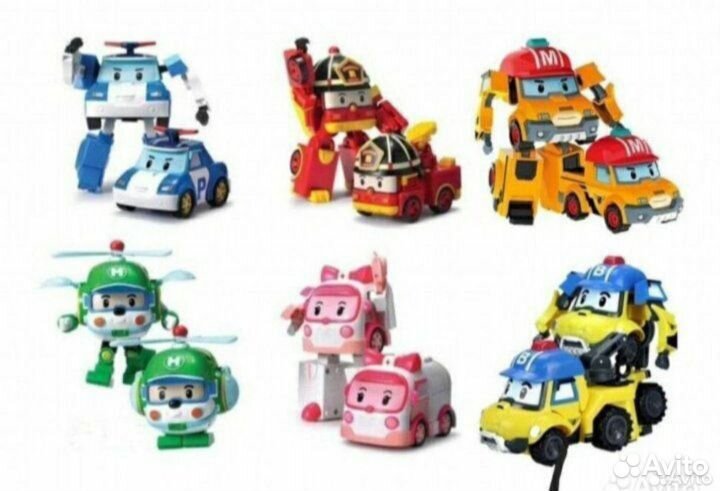 Poli robocar набор