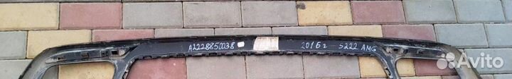 Накладка бампера задняя нижняя Mercedes-Benz