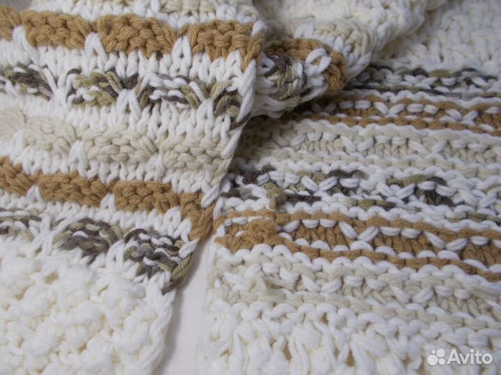 Шарф женский новый крупной вязки