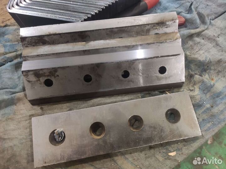 Заточка ножей для дробилок, гильотин,агломераторов