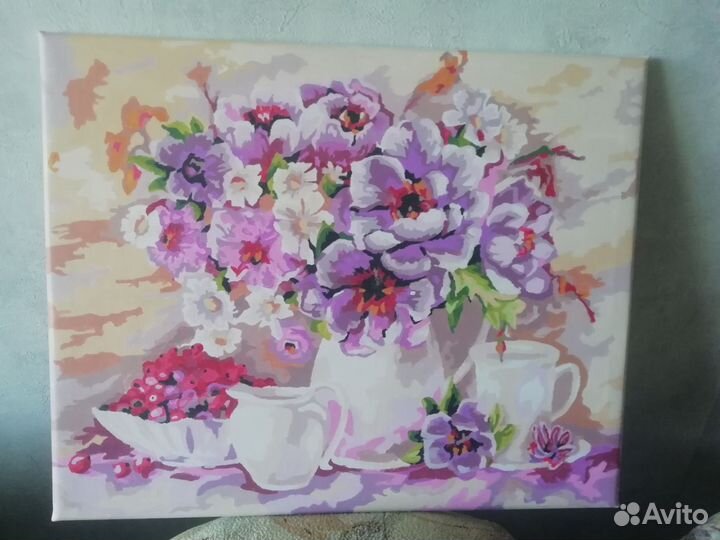 Картина акрилом на холсте