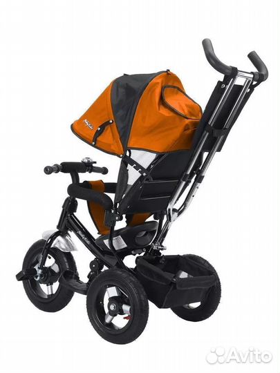 Детский трехколесный велосипед надувные колеса