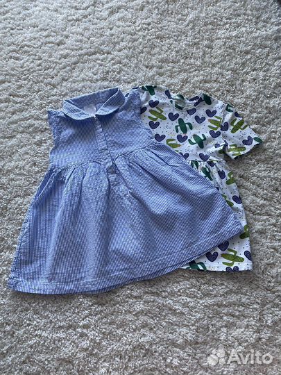 Пакет вещей на девочку 80-92