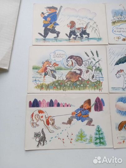 Наборы открыток