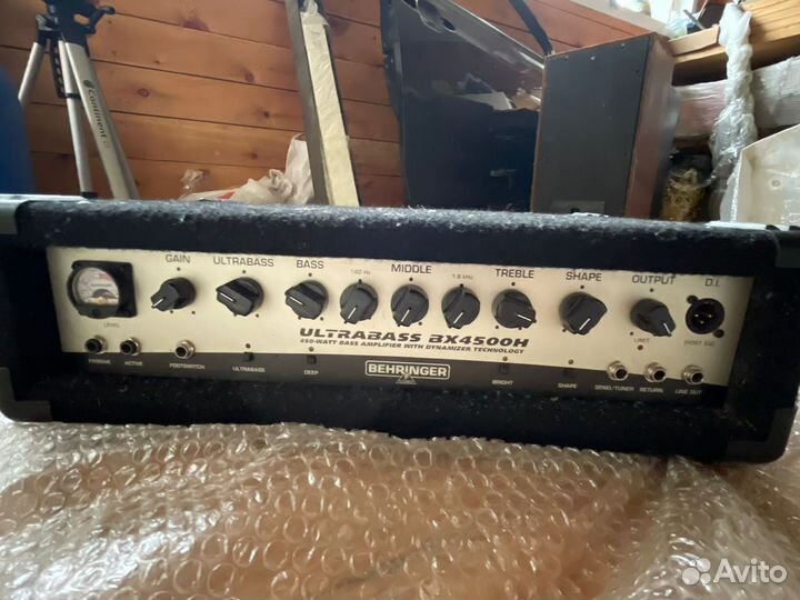 Басовый усилитель behringer Ultrabass BX4500H
