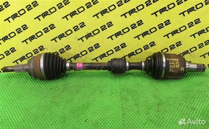 Привод передний левый Toyota Sienna GSL35L 2GR-FE