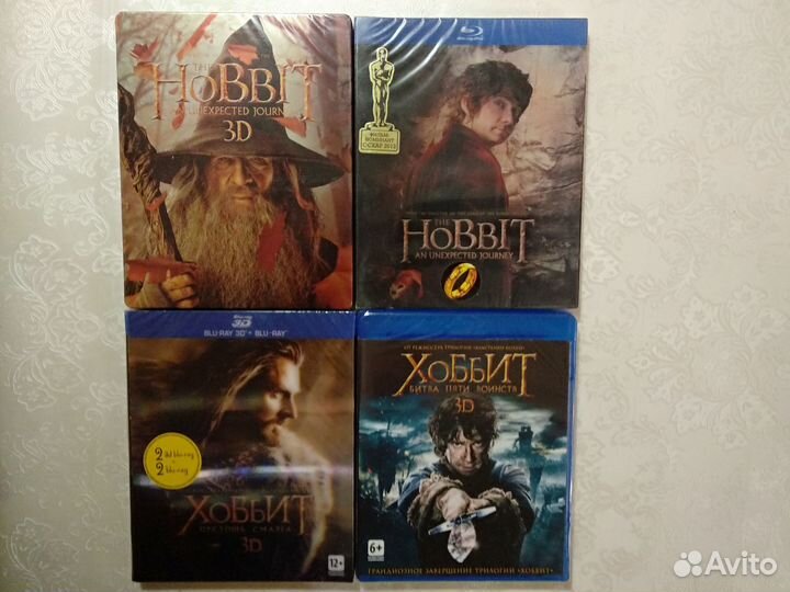 Blu Ray Хоббит The Hobbit DVD