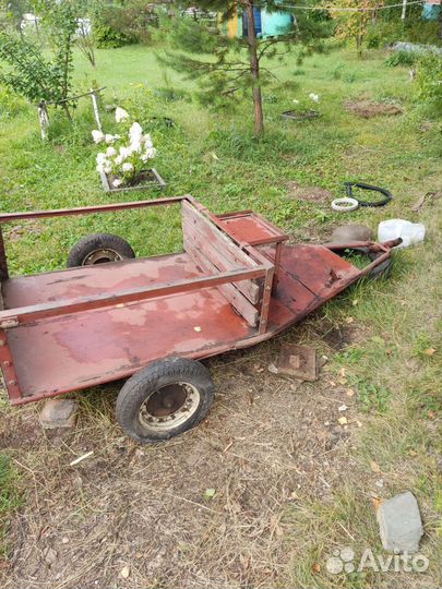 Прицеп для мотоблока самодельный