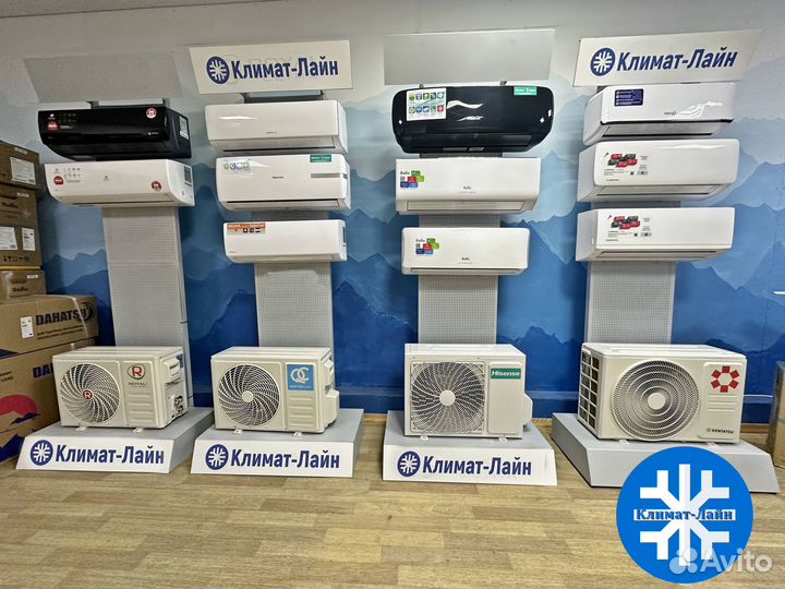 Кондиционеры Ballu, Electrolux, Kentatsu, Hisense