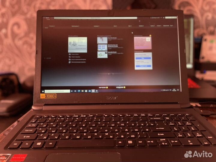 Ноутбук Acer Aspire 3 Ryzen/SSD512/ram16gb