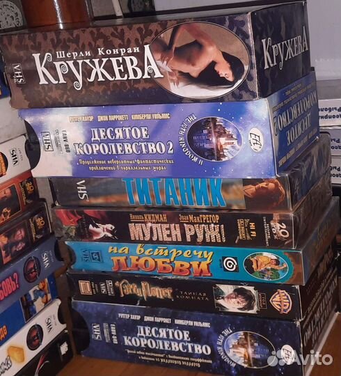 Видеокассеты vhs фильмы 100+ штук