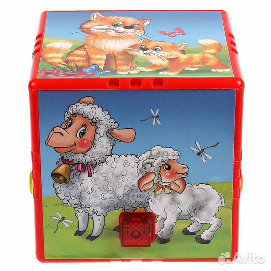 Развивающий кубик музыкальный Умка HT875