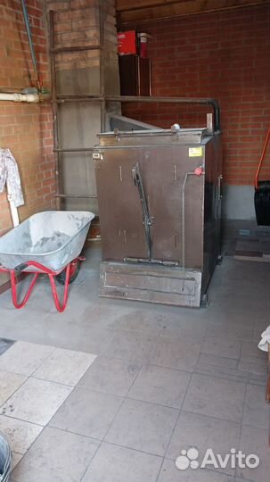 Твердотопливный котел длительного горения бу