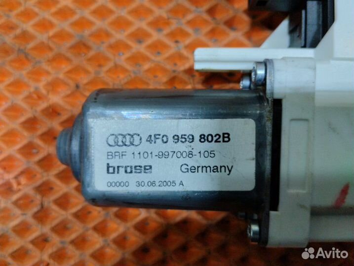 Мотор стеклоподъемника передний правый Audi A6 C6